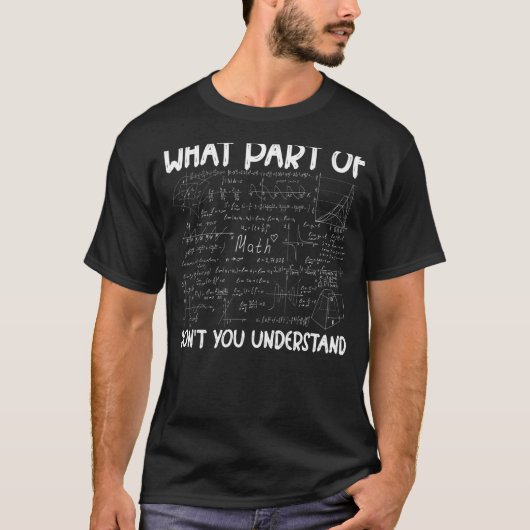 Wiskunde leraar student voor mannen Kind T-shirt (Voorkant)