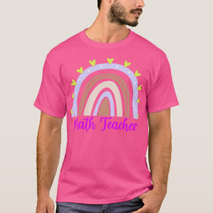 Wiskunde leraar t-shirt