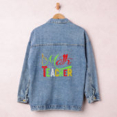 Wiskunde leraar terug naar school denim jacket (Hangar)