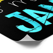 Wiskunde leraar terug naar school poster (Hoek)