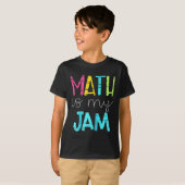 Wiskunde leraar terug naar school t-shirt (Voorkant volledig)