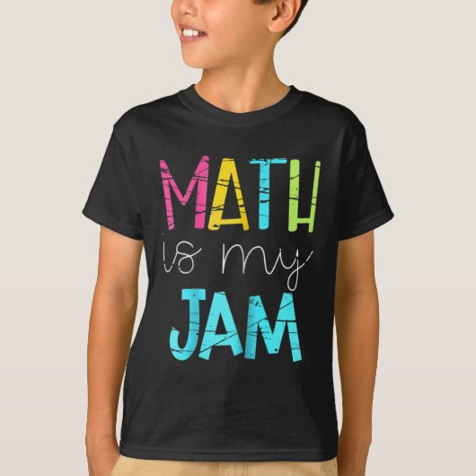Wiskunde leraar terug naar school t-shirt (Voorkant)