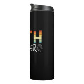 Wiskunde leraar thermosbeker (Geroteerd rechts)