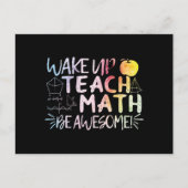 Wiskunde leraar waardering - wees Geweldige Briefkaart (Voorkant)