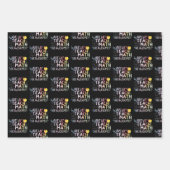 Wiskunde leraar waardering - wees Geweldige Inpakpapier Vel (Voorkant)