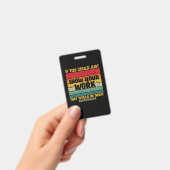 Wiskunde leraar Wiskunde als u het maar kunt Badge (Handheld)