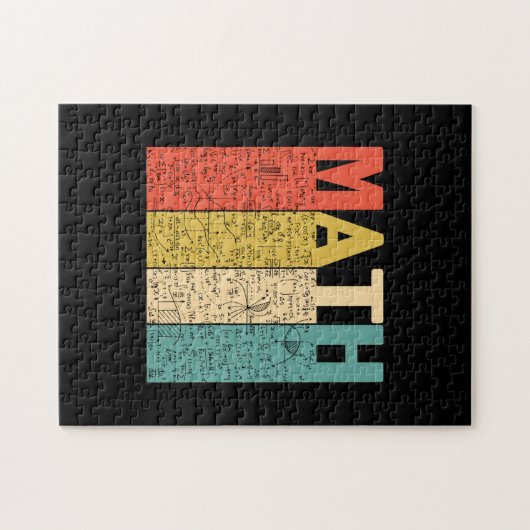 Wiskunde leraar Wiskunde Definitie Legpuzzel (Horizontaal)