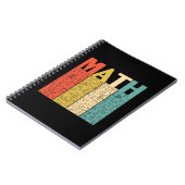 Wiskunde leraar Wiskunde Definitie Notitieboek (Linkerzijde)