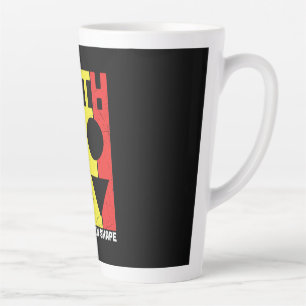 Wiskunde leraar Wiskunde houdt je in vorm Latte Mok