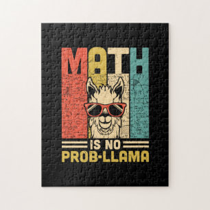 Wiskunde leraar Wiskunde is geen probleem Legpuzzel
