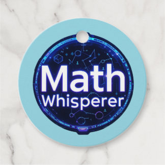 Wiskunde leraar Wiskunde Whisperer Bedankjes Labels