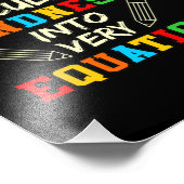 Wiskunde leraar wiskunde Wiskunde student Foto Afdruk (Hoek)