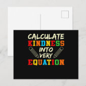 Wiskunde leraar wiskunde Wiskunde student Uitnodiging Briefkaart (Voorkant / Achterkant)