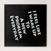 Wiskunde leraar - Word elke dag wakker met een nie Legpuzzel (Horizontaal)