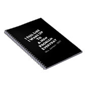 Wiskunde leraar - Word elke dag wakker met een nie Notitieboek (Rechterzijde)