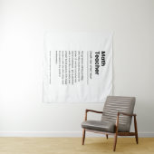 Wiskunde lerarendefinitie, Wiskunde lerarenwaarder Wandkleed (In Situ (horizontaal))