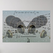 Wiskunde leren. Onderwijsconcept Poster (Voorkant)