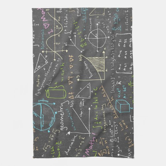 Wiskunde Lessen Theedoek (Verticaal)