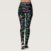 Wiskunde lineaire wiskundeonderwijscyclus leggings (Achterkant)