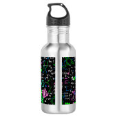 Wiskunde lineaire wiskundeonderwijscyclus waterfles  (Achterkant)