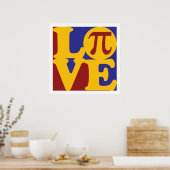 Wiskunde Love Poster (Keuken)