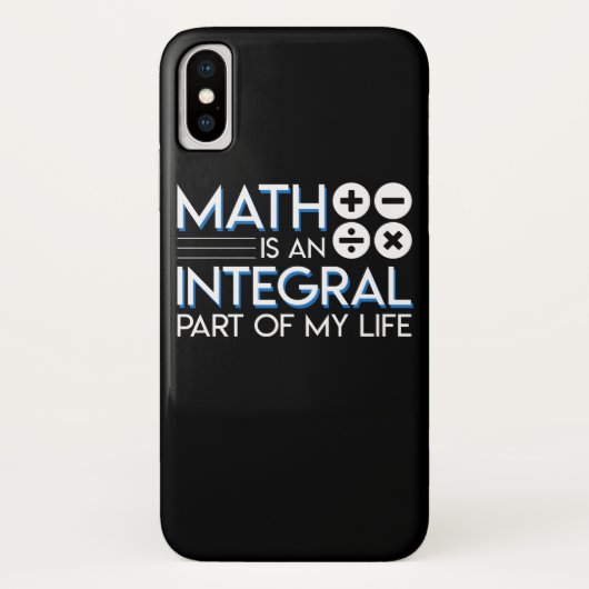 Wiskunde Lover is een integraal onderdeel van mijn Case-Mate iPhone Case (Achterkant)