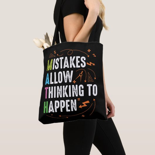 Wiskunde Lover leraar algebra Geometry Tote Bag (Dichtbij)