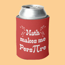 Wiskunde maakt me Pers-PI-re Funny Pi Day Koelbox