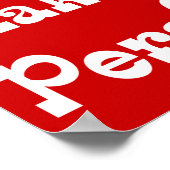 Wiskunde maakt me Pers-PI-re-Funny Wiskunde Pi Slo Poster (Hoek)