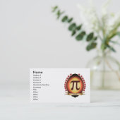 Wiskunde Mandorla Visitekaartje (Staand voorkant)