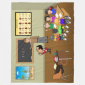 Wiskunde Mates Fleece Deken (Voorkant)