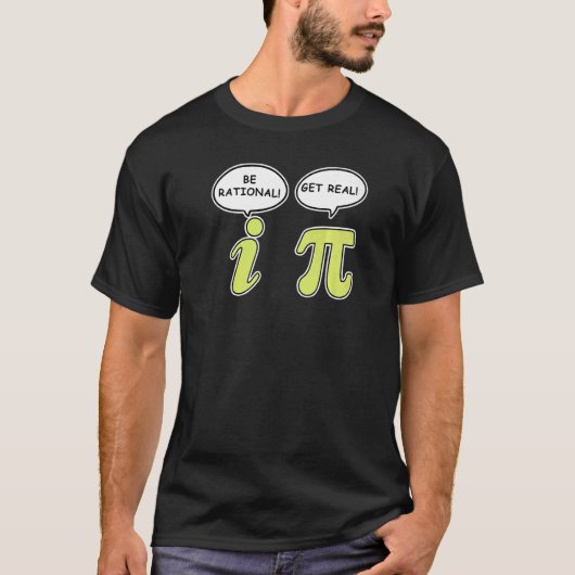 Wiskunde Mathematics Nerd Geek Algebra Count Hum T-shirt (Voorkant)