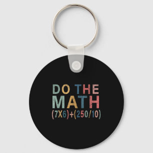 Wiskunde Meme Grappig Cadeau Voor Docent, Student Sleutelhanger