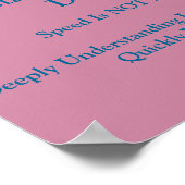 Wiskunde Mindsets Poster begrijpen Deeply (Hoek)