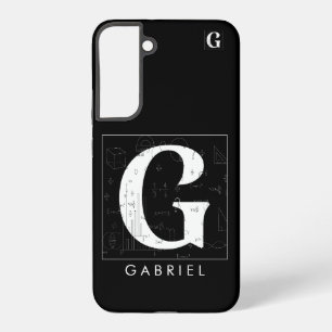 Wiskunde monogram - letter G Samsung Galaxy Hoesje