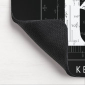 Wiskunde monogram - letter K Muismat (Hoek)