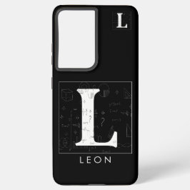 Wiskunde monogram - letter L Samsung Galaxy Hoesje