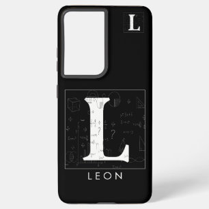 Wiskunde monogram - letter L Samsung Galaxy Hoesje