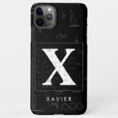 Wiskunde monogram - Xavier iPhone 11Pro Max Hoesje (Achterkant)