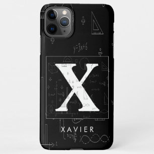 Wiskunde monogram - Xavier iPhone 11Pro Max Hoesje