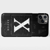 Wiskunde monogram - Xavier iPhone 11Pro Max Hoesje iPhone Hoesje (Achterkant horizontaal)