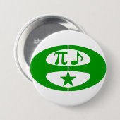 Wiskunde Music Esperanto - Symbool Button (Voorkant /achterkant)
