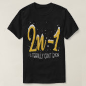 Wiskunde Nerd Algebra MaThemus Calculus Science Ge T-shirt (Design voorkant)