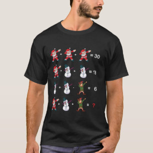 Wiskunde Nerd Funny Christmas Wiskunde Leraar Puzz T-shirt