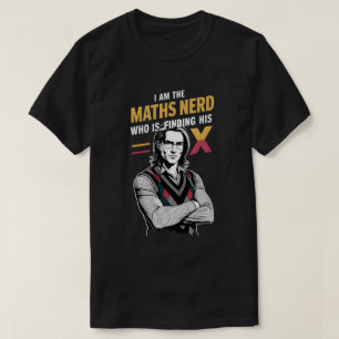 Wiskunde Nerd’s Quest voor X T-shirt