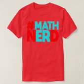Wiskunde nerd t-shirt (Design voorkant)