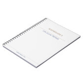 Wiskunde Notitieboek – Minimaal Academisch (Linkerzijde)
