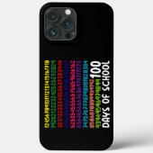 Wiskunde Nummers 100e Dag van de School Docent Kin Case-Mate iPhone Case (Achterkant)
