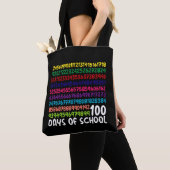 Wiskunde Nummers 100e Dag van de School Docent Kin Tote Bag (Dichtbij)