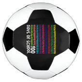 Wiskunde Nummers 100e Dag van de School Docent Kin Voetbal (Gedraaid)